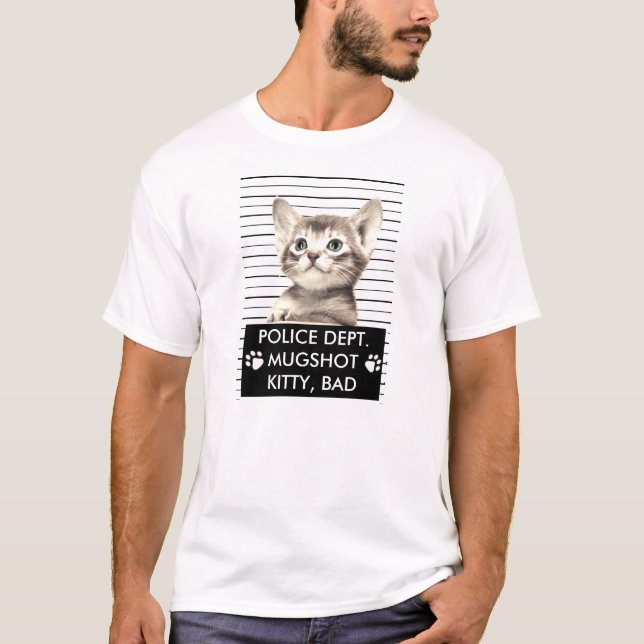 CAMISETA MAL KITTY MUGSHOT T-SHIRT (Anverso)