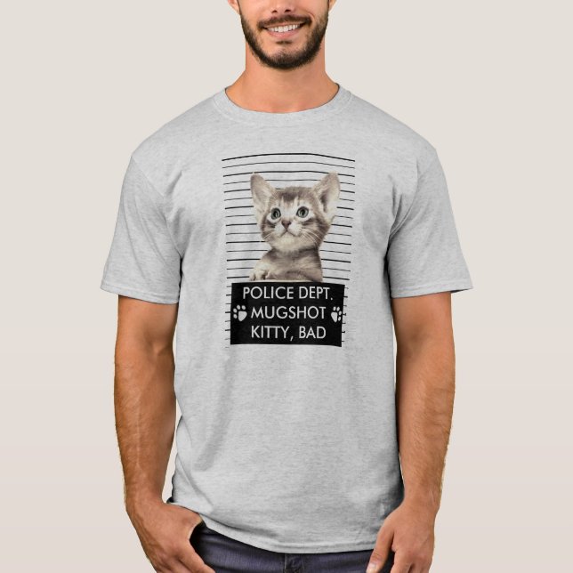 CAMISETA MAL KITTY MUGSHOT T-SHIRT (Anverso)