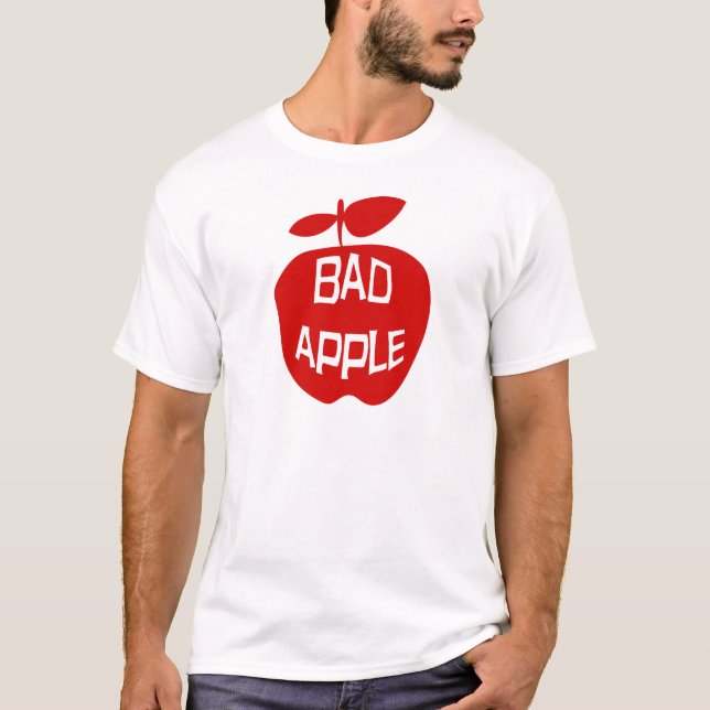 Camiseta Mal logo de Apple Cheeky Red Fruit (Anverso)