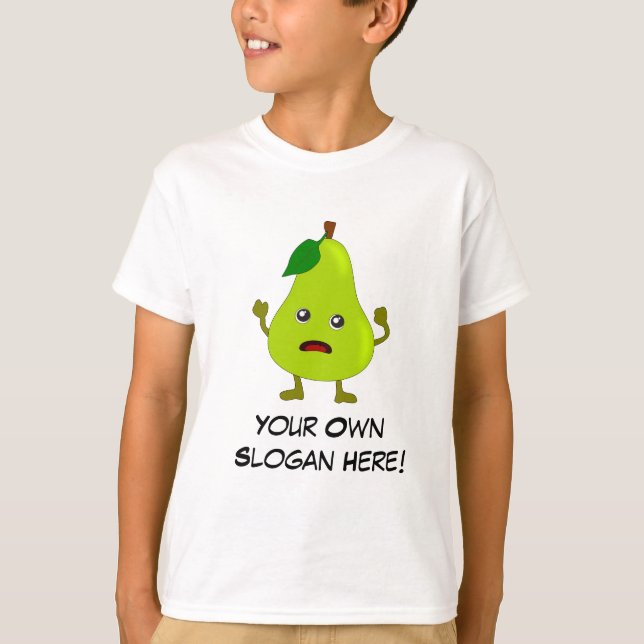Camiseta Mal miedo con eslogan de Personalizable (Anverso)