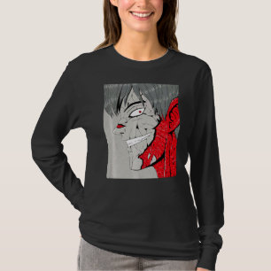 Camiseta Mal Monstruo Gráfico Demon Devil Harajuku