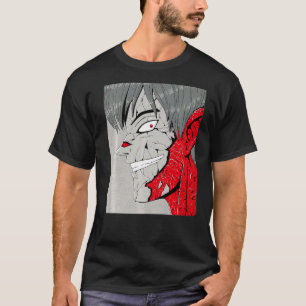Camiseta Mal Monstruo Gráfico Demon Devil Harajuku
