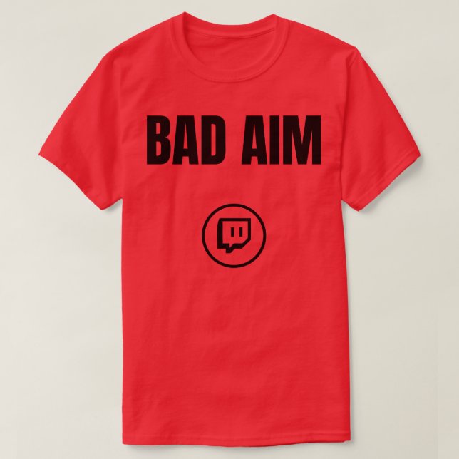Camiseta Mal objetivo (Diseño del anverso)