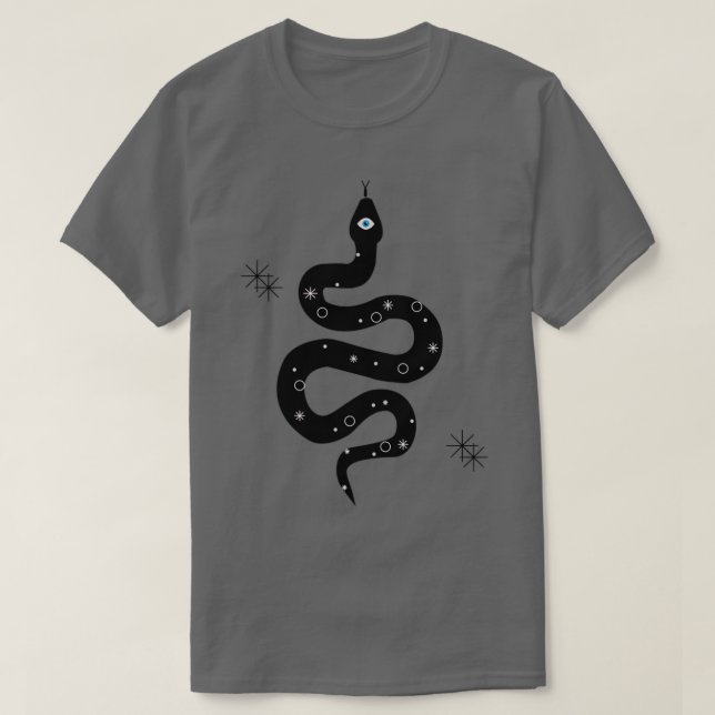 Camiseta Mal ojo de la serpiente (Diseño del anverso)