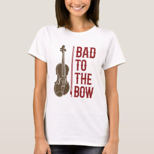 Camiseta Mal para el violinista del violinista del violín d