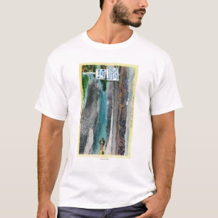 Camiseta Mala agua en el monumento nacional de Death Valley