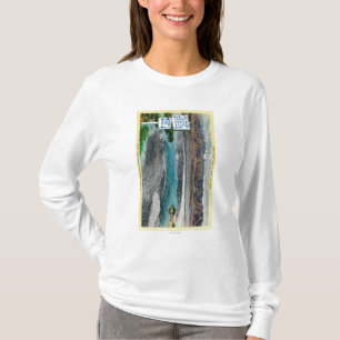 Camiseta Mala agua en el monumento nacional de Death Valley