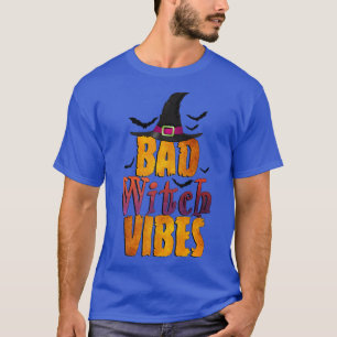 Camiseta Mala Bruja Vibes Graciosa Halloween 108