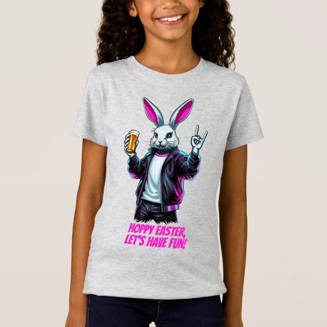 Camiseta ¡Mala Conejo de Pascua! Semana Santa, ¡Divertiémon (Anverso)