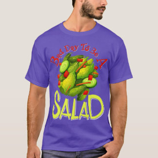 Camiseta Mala época para ser ensalada, ensalada vegetariana
