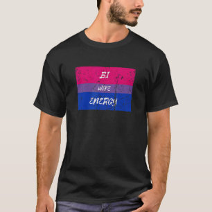 Camiseta Mala Esposa Bi Energía Bisexual Bandera Lgbt Parad