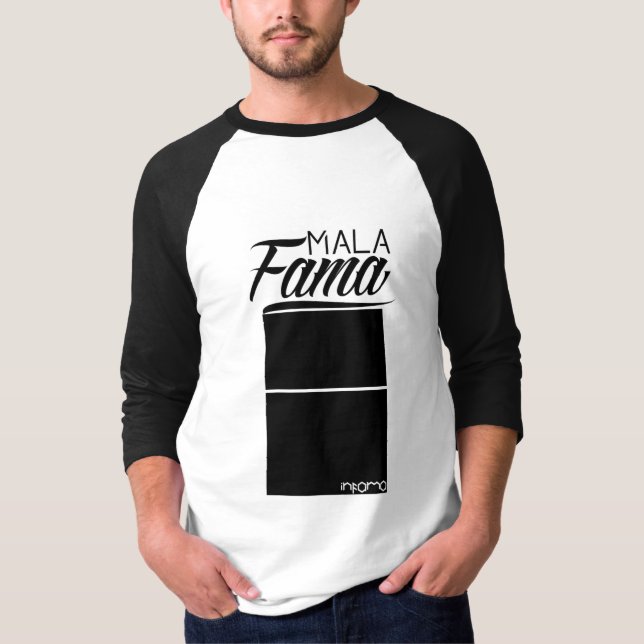 CAMISETA MALA FAMA (Anverso)