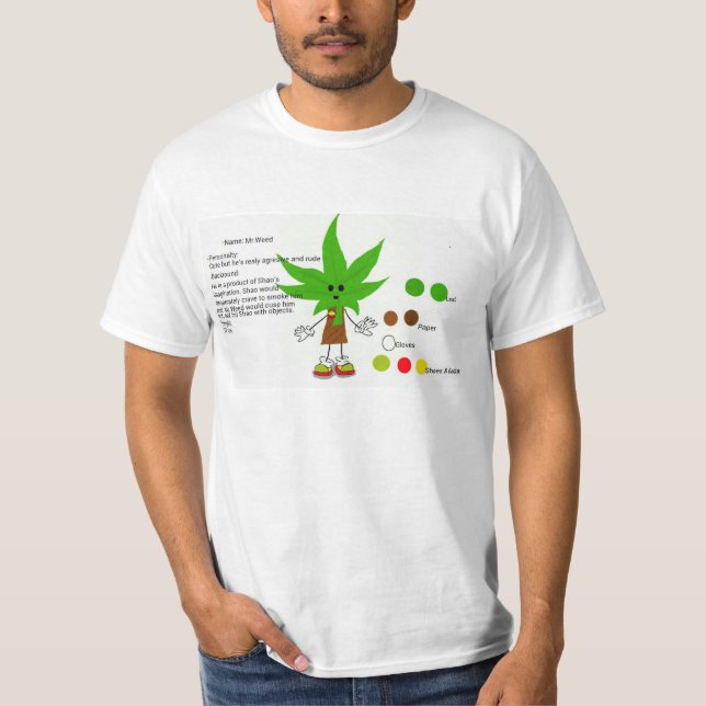Camiseta mala hierba (Anverso)