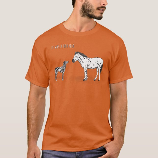 Camiseta Mala idea (Anverso)