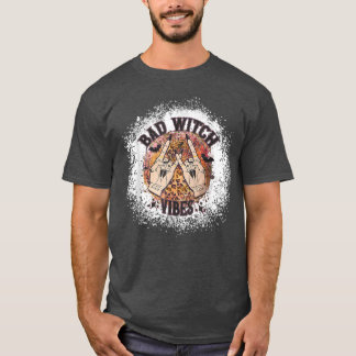 Camiseta Mala leopardo de vibración con hallo divertido Bat