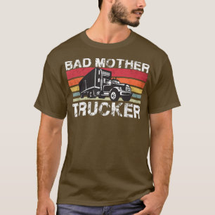 Camiseta Mala madre camionera camionera vintage retro condu