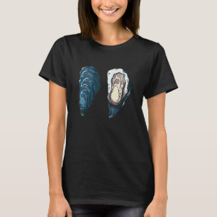 Camiseta Mala Madre Shucker Hermosas cáscaras de ostión Oys