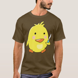 Camiseta Mala Patata Con Meme De Pato De Cuchillo