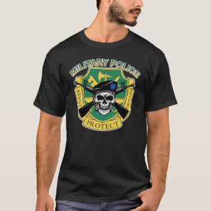 Camiseta Mala ráfaga de la policía militar