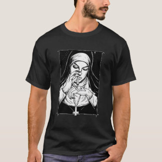 Camiseta Mala religión, niñitas traviesas