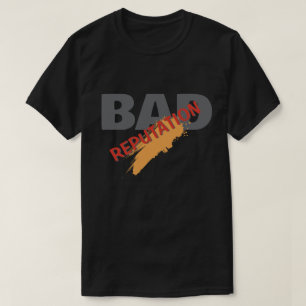 Camiseta Mala Reputación / Minimalista Moderno Plano