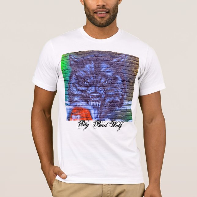 CAMISETA MALA SERIE (MANUSCRITA) GRANDE DEL LOBO (Anverso)