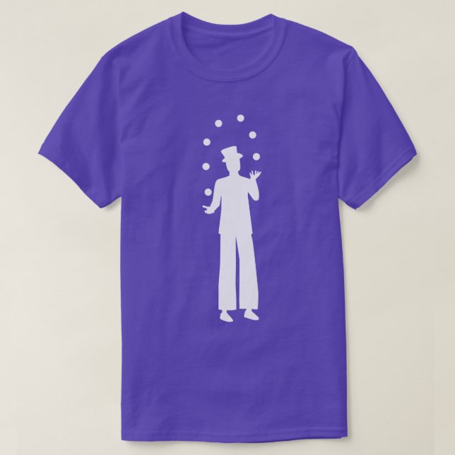 Camiseta Malabarismo de inclinación (Diseño del anverso)