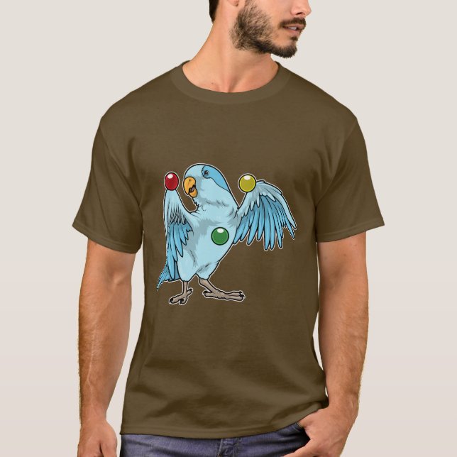 Camiseta Malabarismo de menores de loro (Anverso)