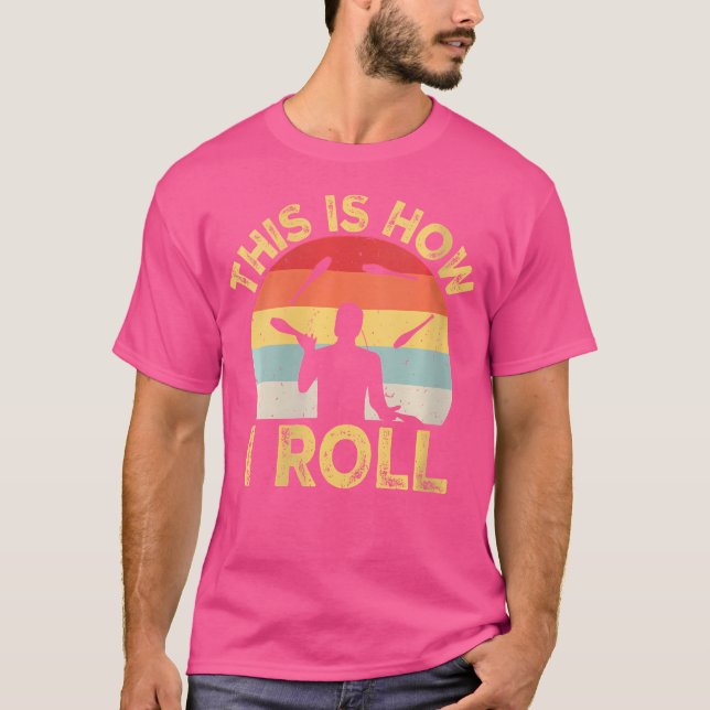 Camiseta Malabarista divertido de malabarismo (Anverso)