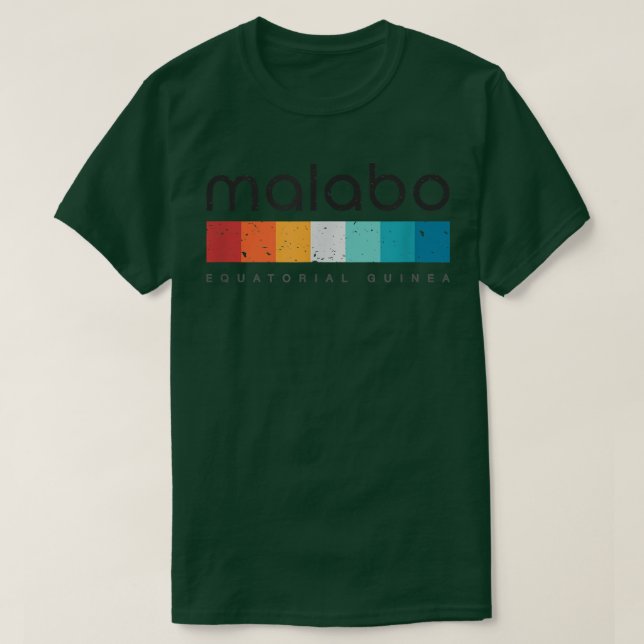 Camiseta Malabo Equatorial Guinea T-Shirt (Diseño del anverso)