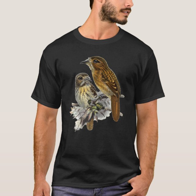 Camiseta Malacoptila Puff Bird Watch (Anverso)