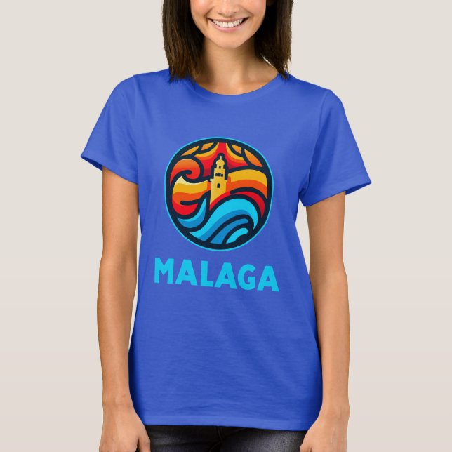 Camiseta Málaga 3 (Anverso)