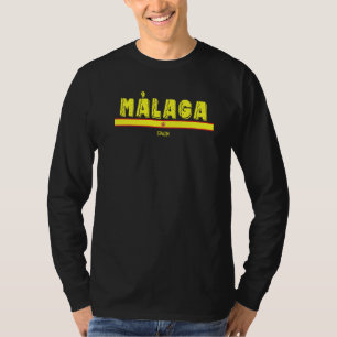 Camiseta Málaga España  Bandera Española Espana Recuerdo Tu