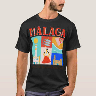 Camiseta Malaga Spain Espana