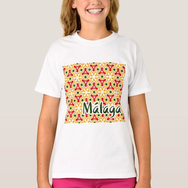 Camiseta Malaga street walls 1 (Anverso)