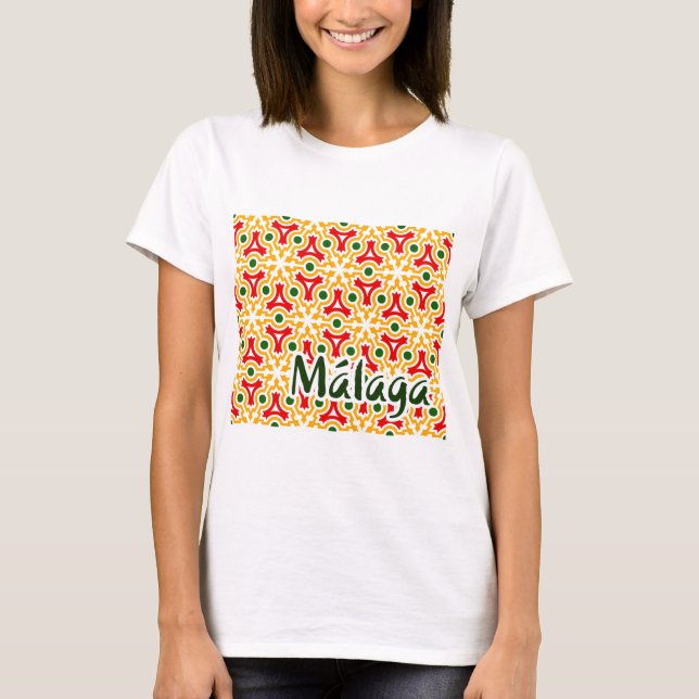 Camiseta Malaga street walls 1 (Anverso)