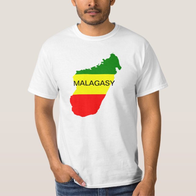 CAMISETA MALAGASY RASTA (Anverso)