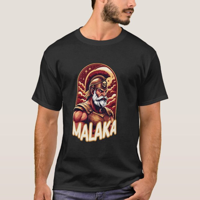 Camiseta Malaka Grecia Espartano (Anverso)