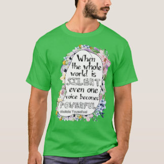 Camiseta Malala Yousafzai Silhouette