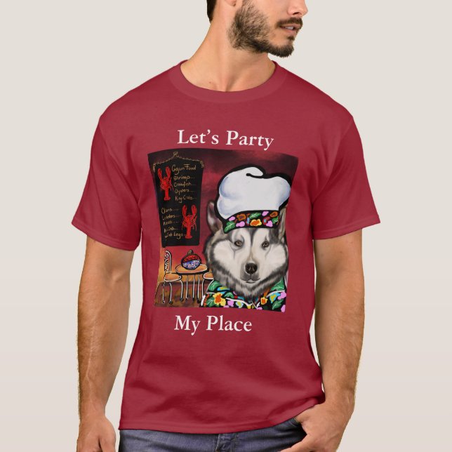 Camiseta Malamute de Alaska (Anverso)