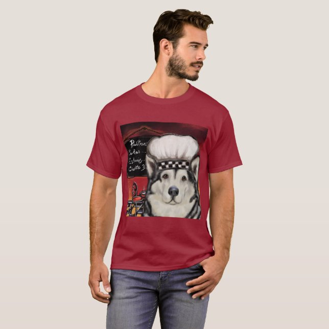 Camiseta Malamute de Alaska (Anverso completo)