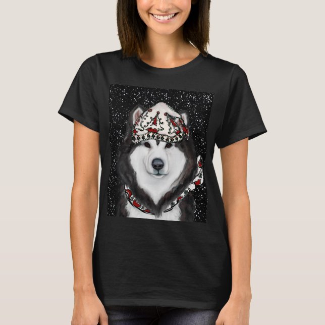 Camiseta Malamute de Alaska               (Anverso)