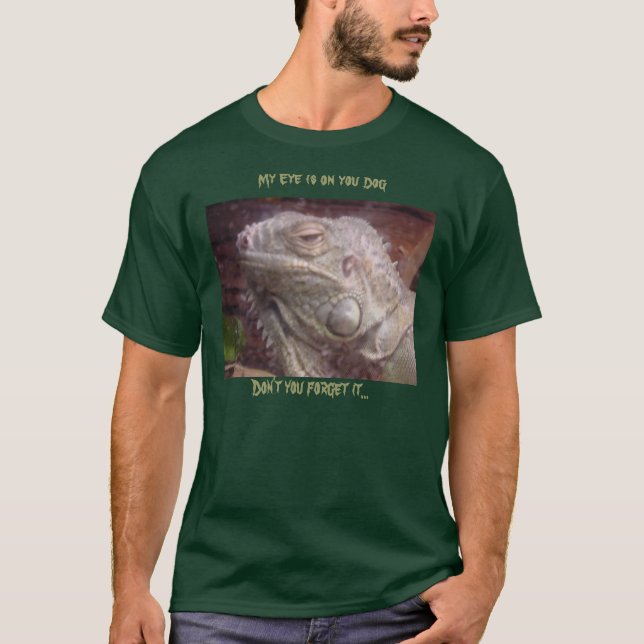 Camiseta Malaquita la iguana (Anverso)