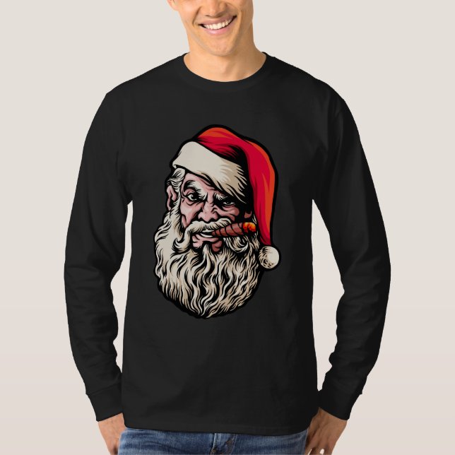 Camiseta Malas Navidades de dulces de yumper de Santa Xmas  (Anverso)