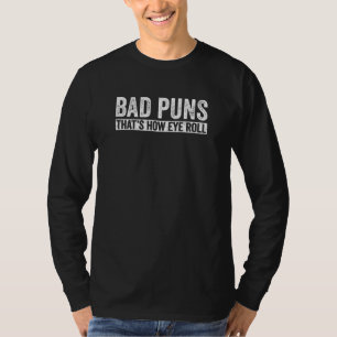 Camiseta Malas puntas como el rollo ocular retro