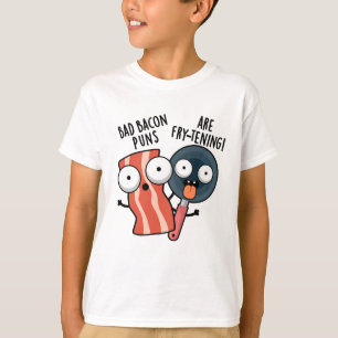 Camiseta Malas puntas de tocino son picaduras de comida div