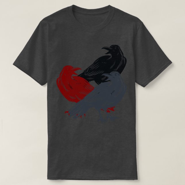 Camiseta Malas Ravens Omen (Diseño del anverso)