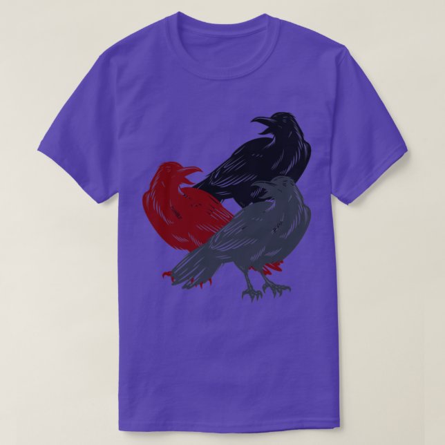 Camiseta Malas Ravens Omen (Diseño del anverso)