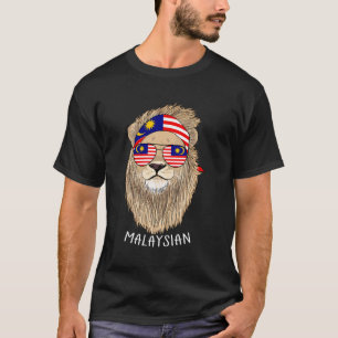 Camiseta Malasia: Bandera malaya patrimonio malasio