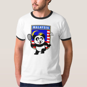 Camiseta Malaysia Badminton Panda